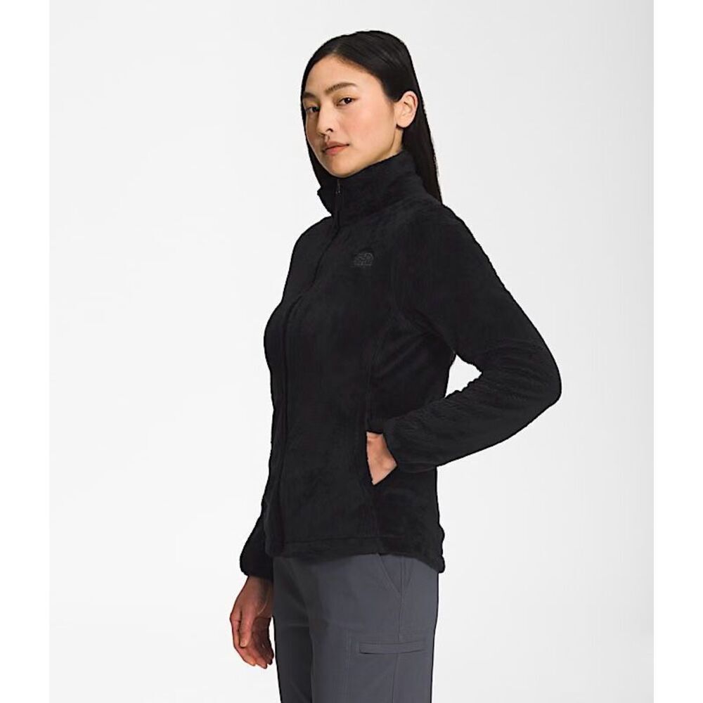 The North Face Cozy Curvy Osito Fleece Full Zip Jacket TNF Black 1X - Picture 4 of 5